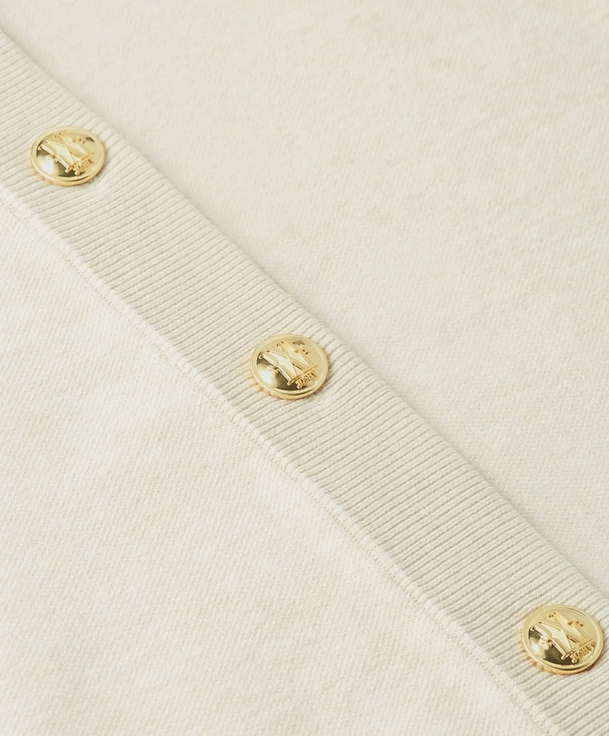 Dames vest ecru