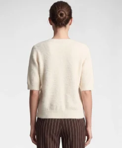 Dames vest ecru