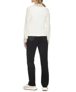 Dames vest ecru