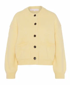 Dames vest geel