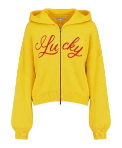 Dames vest geel