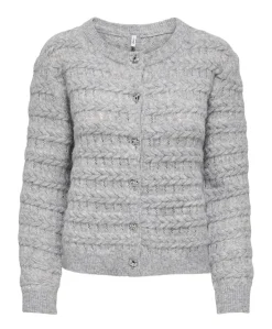 Dames vest grijs