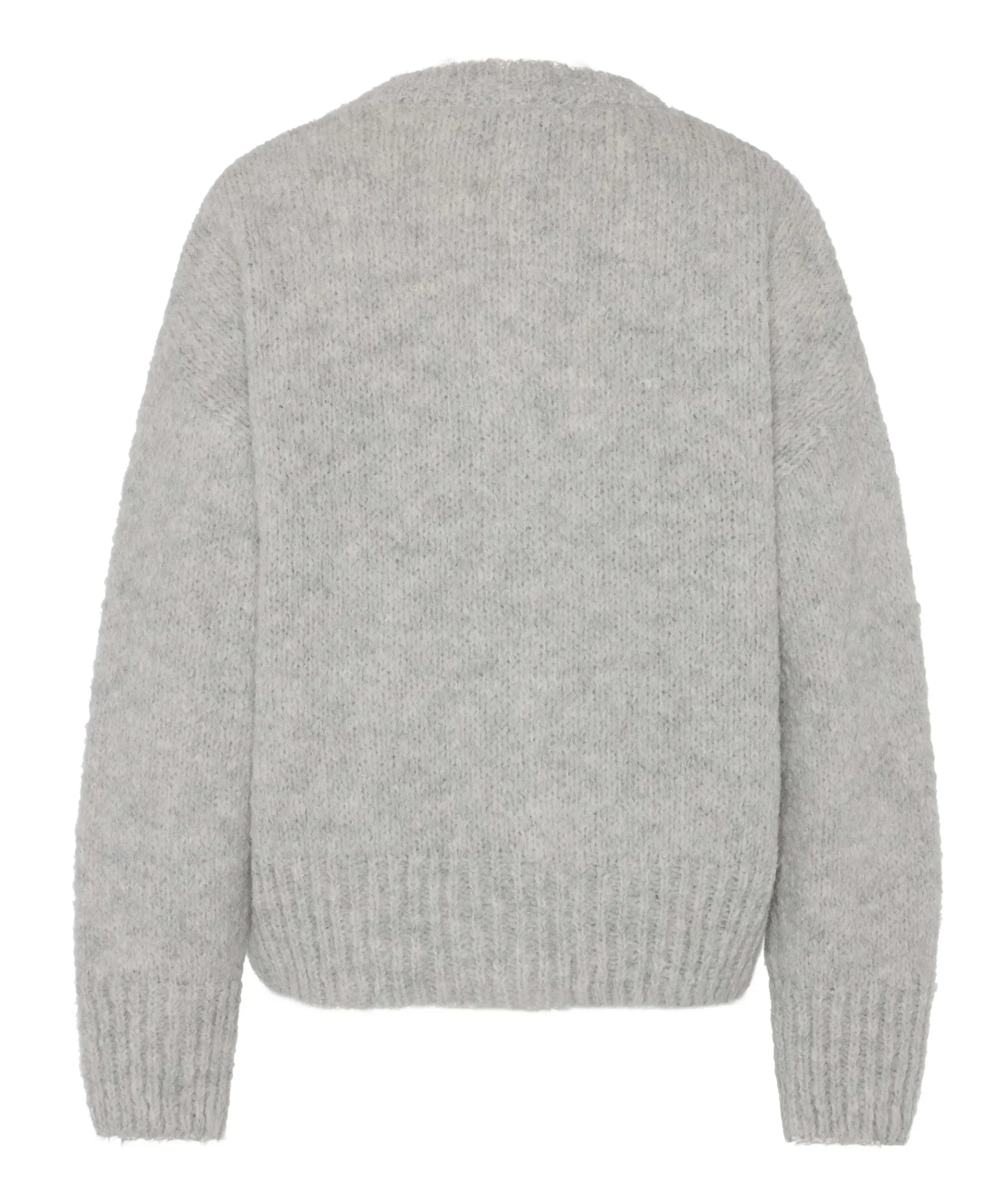 Dames vest grijs