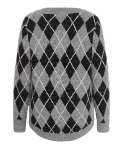 Dames vest grijs