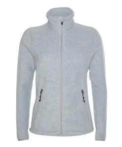 Dames vest grijs