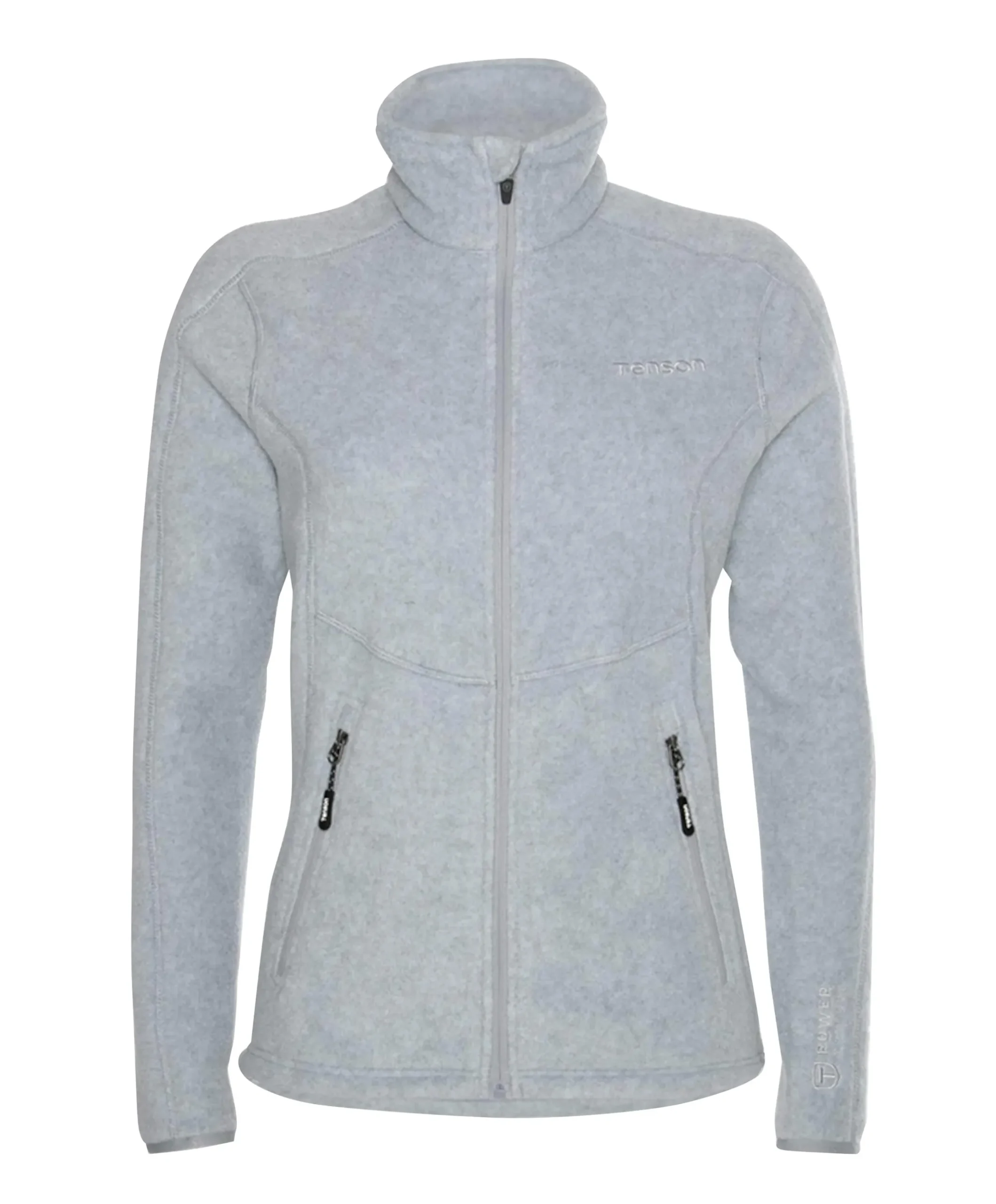 Dames vest grijs