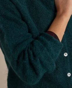 Dames vest groen