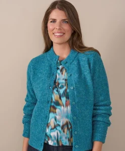 Dames vest groen