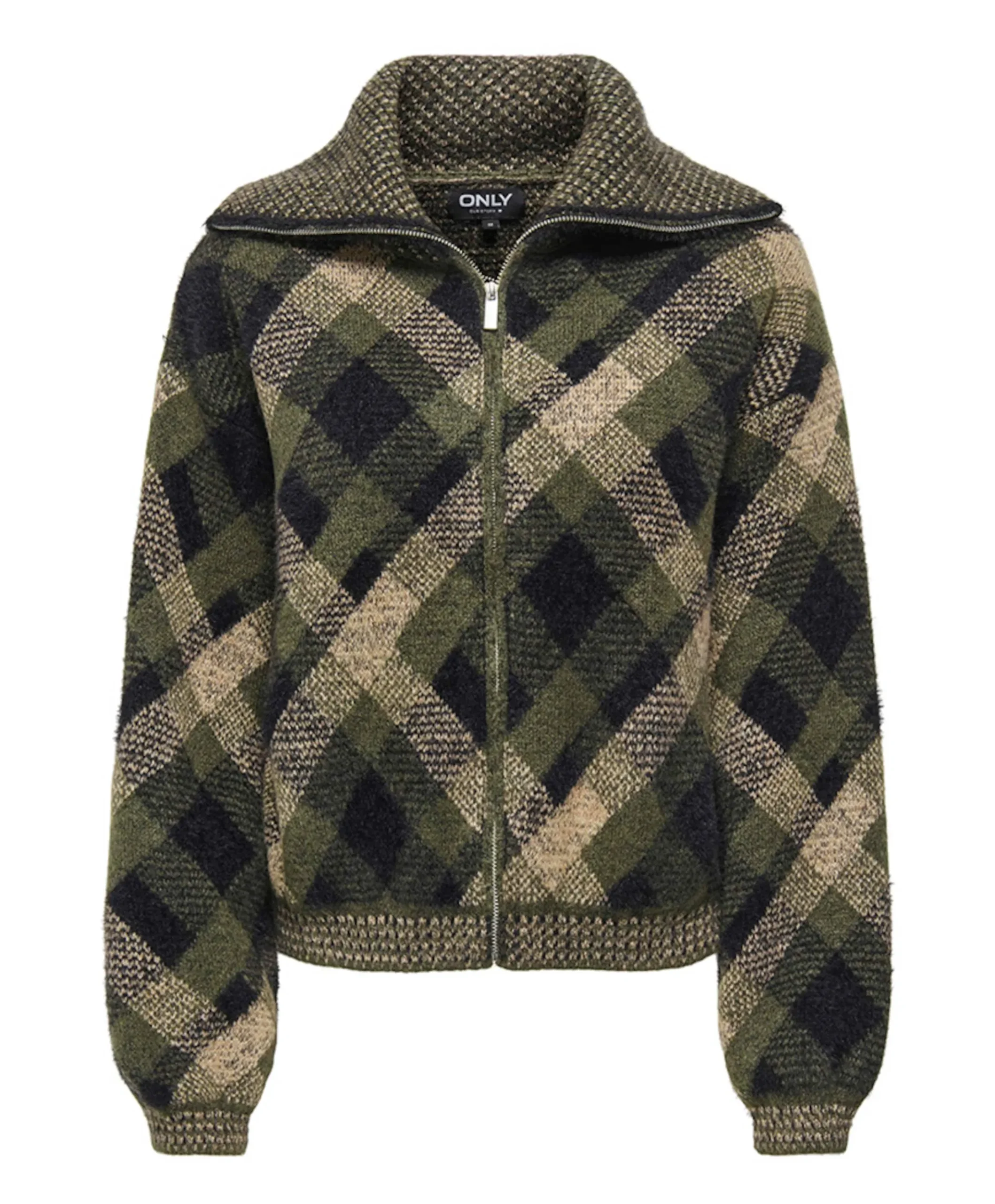 Dames vest groen