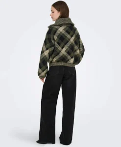 Dames vest groen