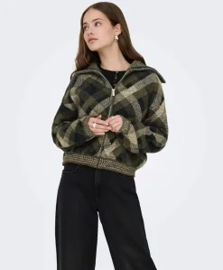 Dames vest groen