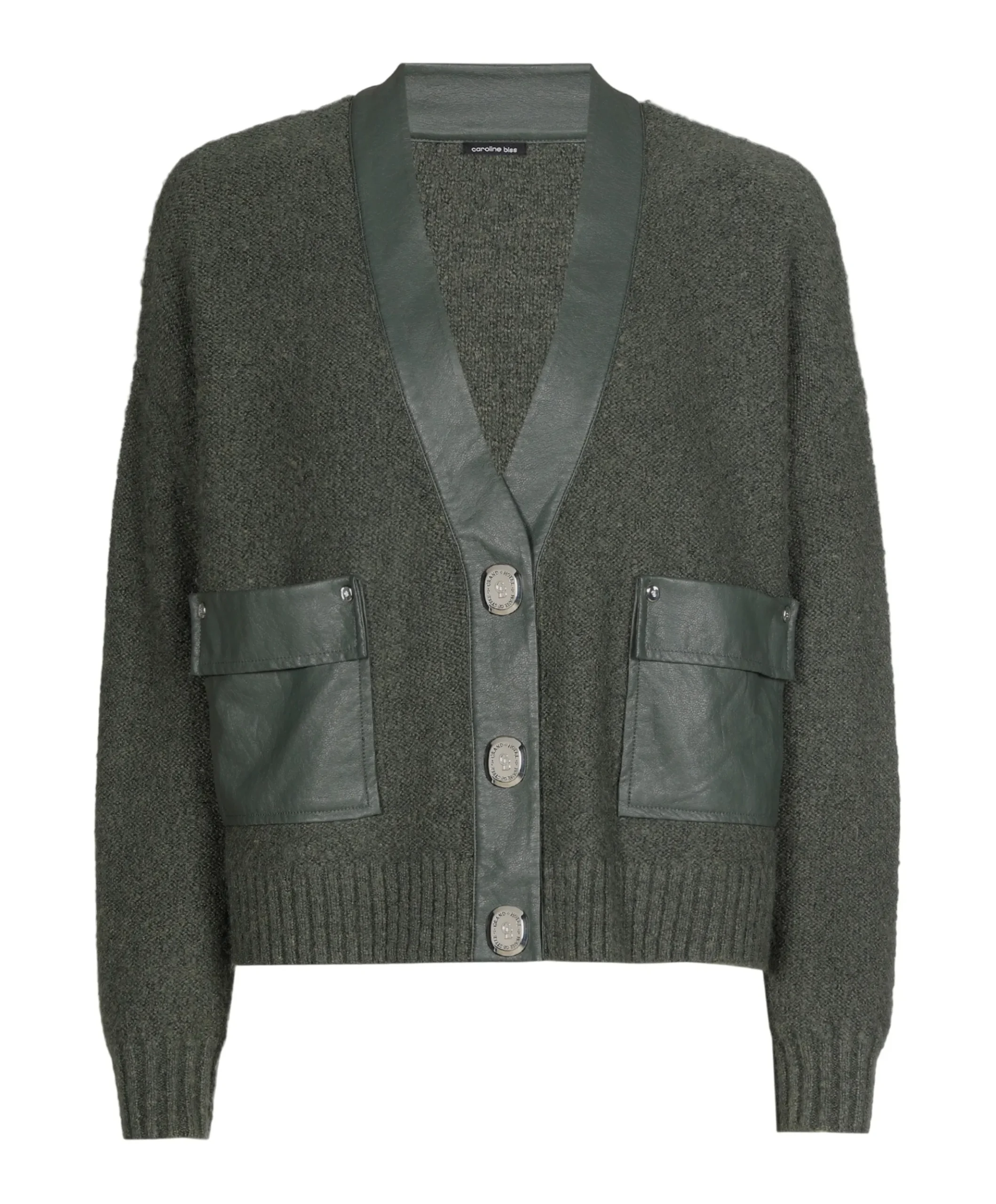 Dames vest groen