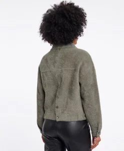 Dames vest groen
