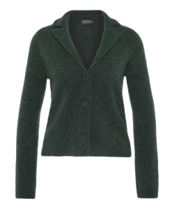 Dames vest groen