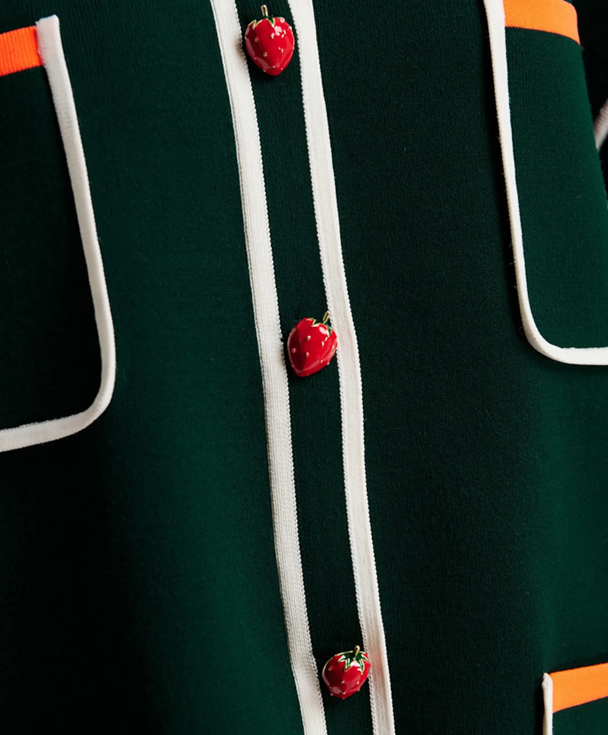 Dames vest groen