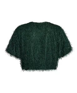 Dames vest groen
