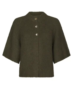 Dames vest groen
