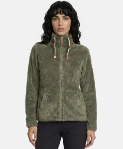 Dames vest groen