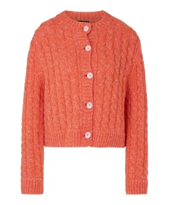 Dames vest oranje