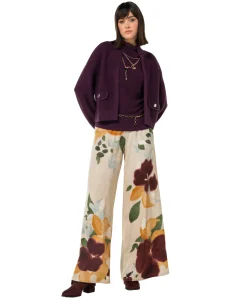 Dames vest paars