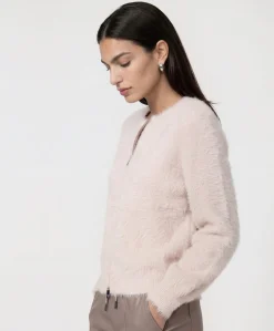 Dames vest roze