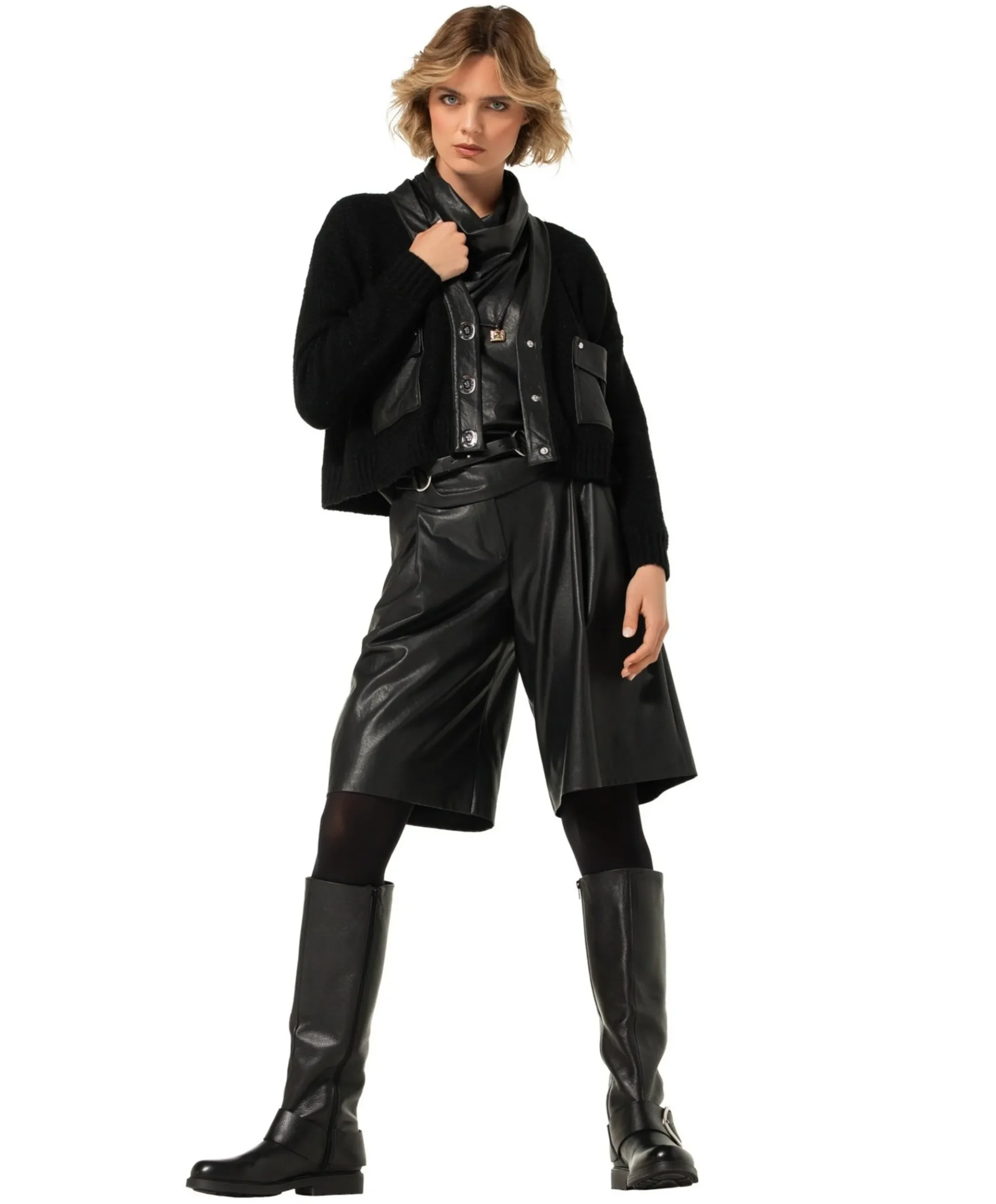 Dames vest zwart