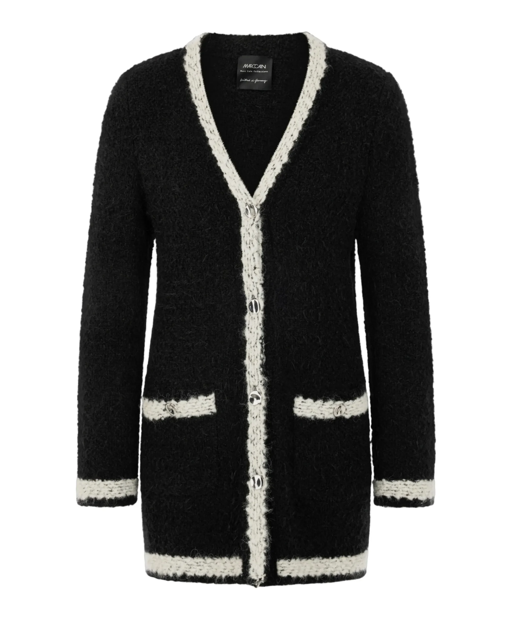 Dames vest zwart