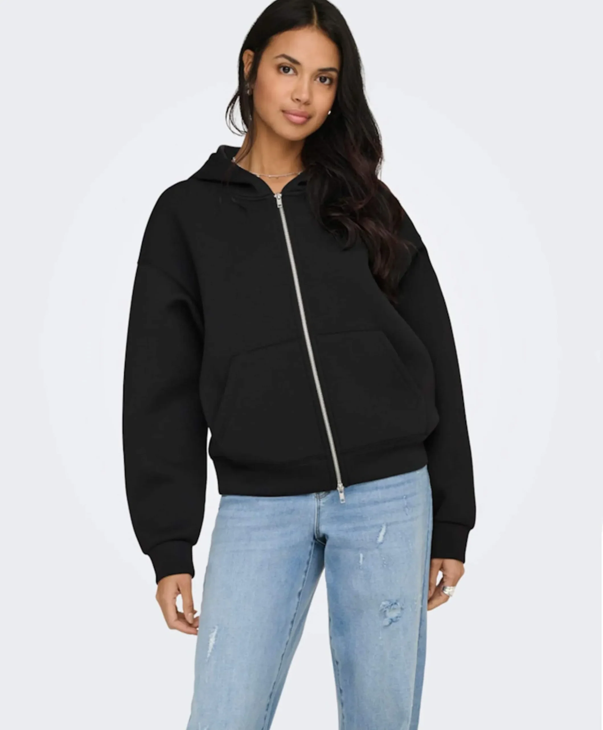 Dames vest zwart