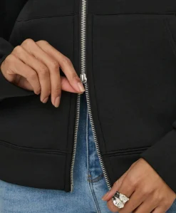 Dames vest zwart