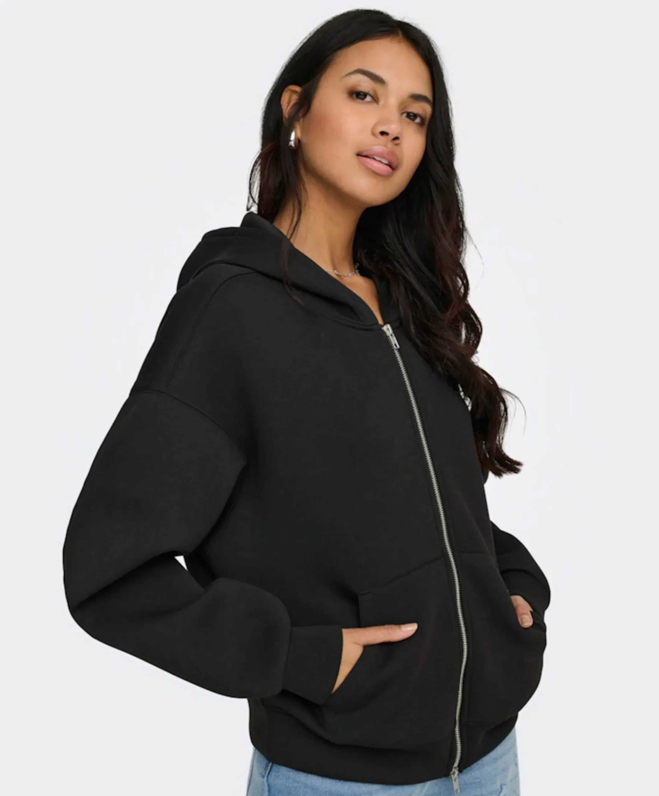 Dames vest zwart