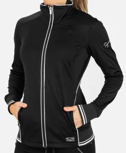Dames vest zwart