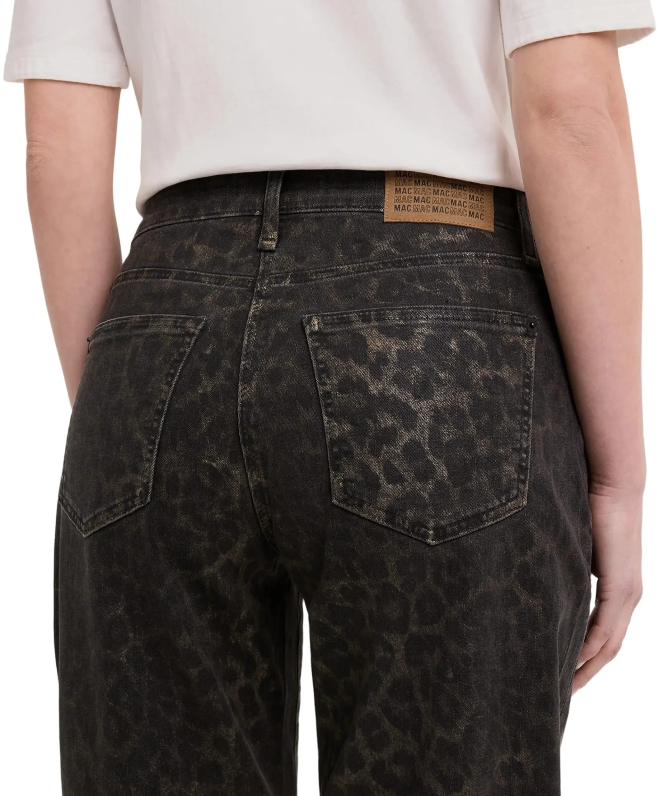 DANNI dames jeans bruin