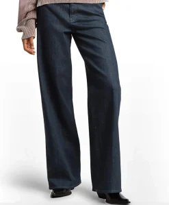 Deck 2.0 High Loose Wmn dames jeans blauw