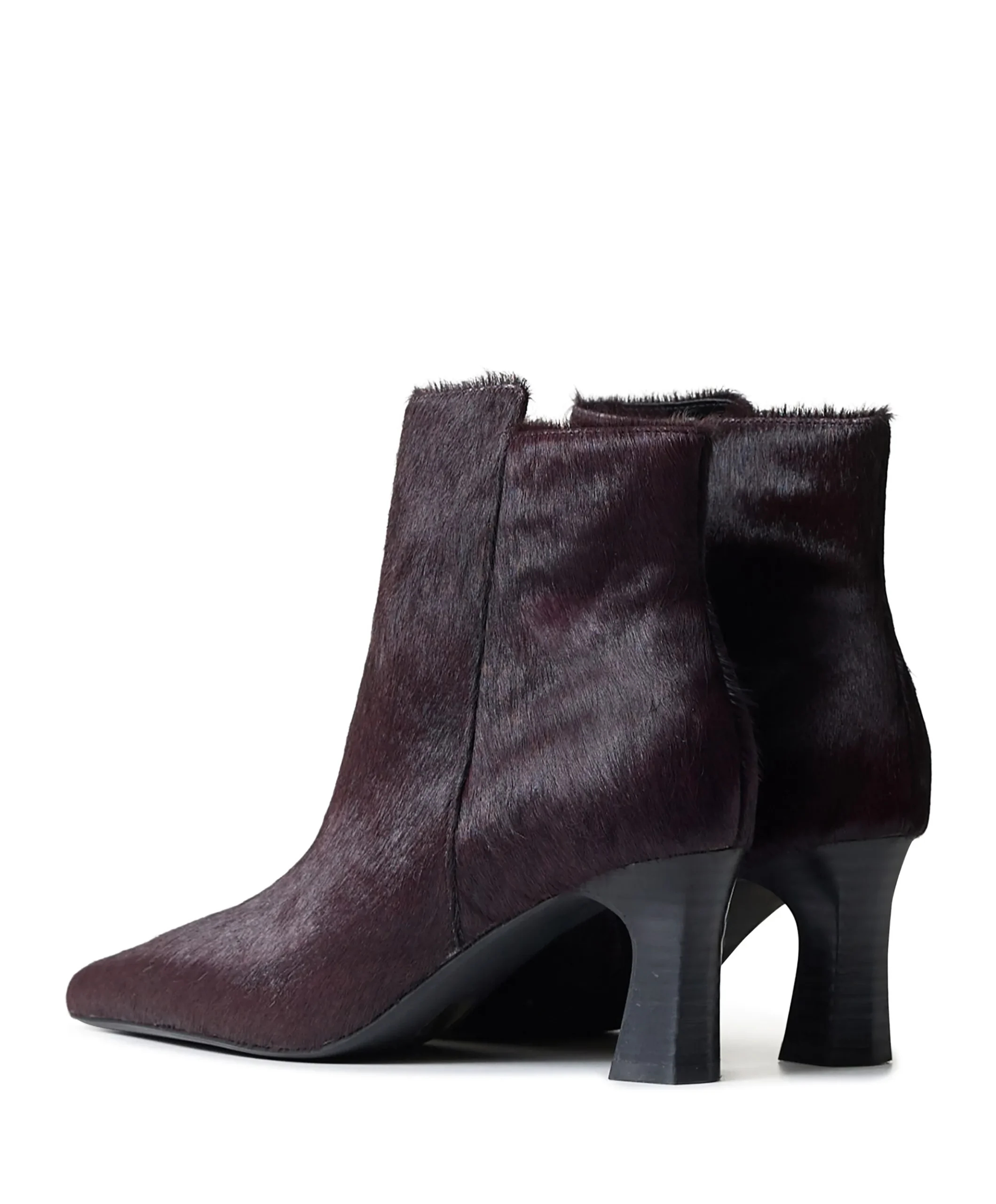 Desma dames enkellaarzen bordeaux