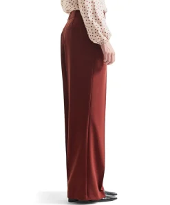 DESSY wtq 453 wide leg long dames broek brique