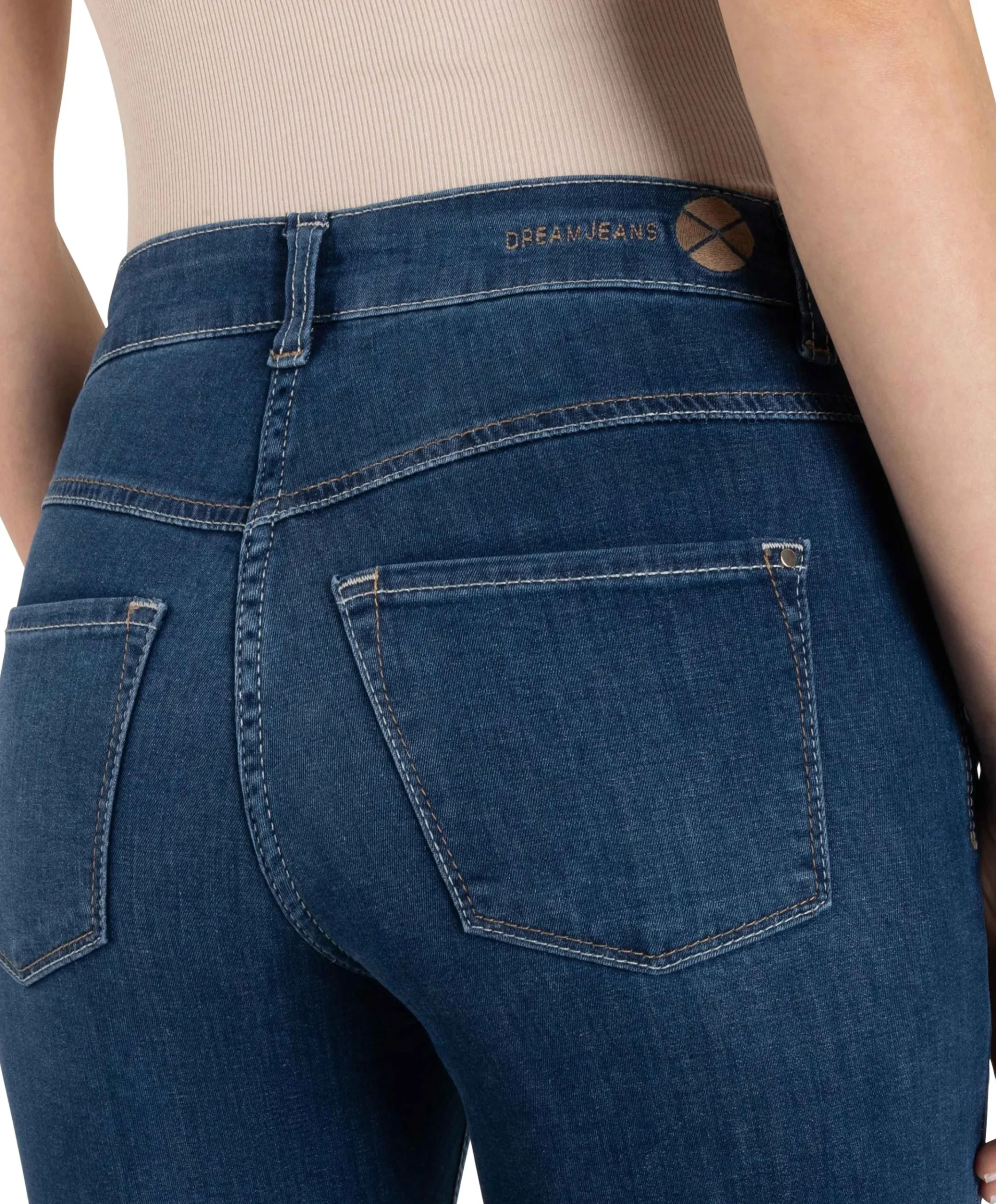DREAM SKINNY dames jeans blauw