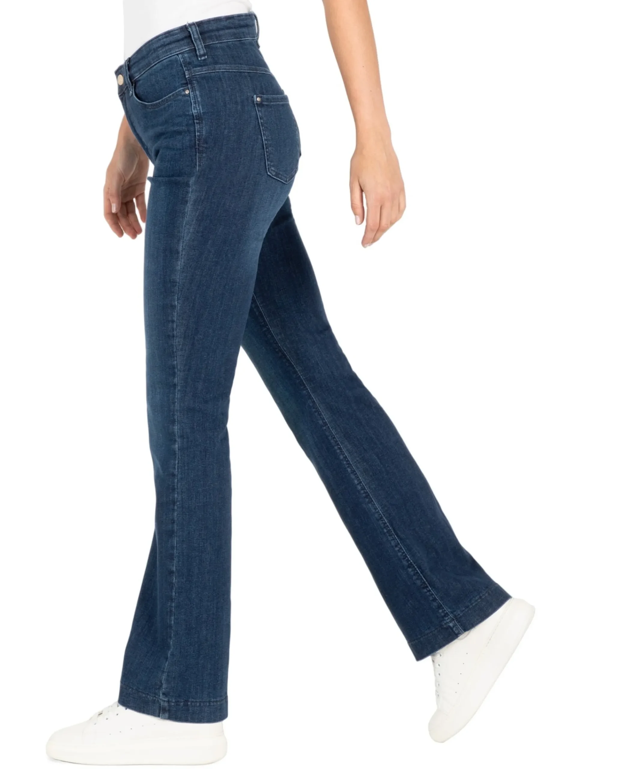 DREAM WIDE dames jeans blauw