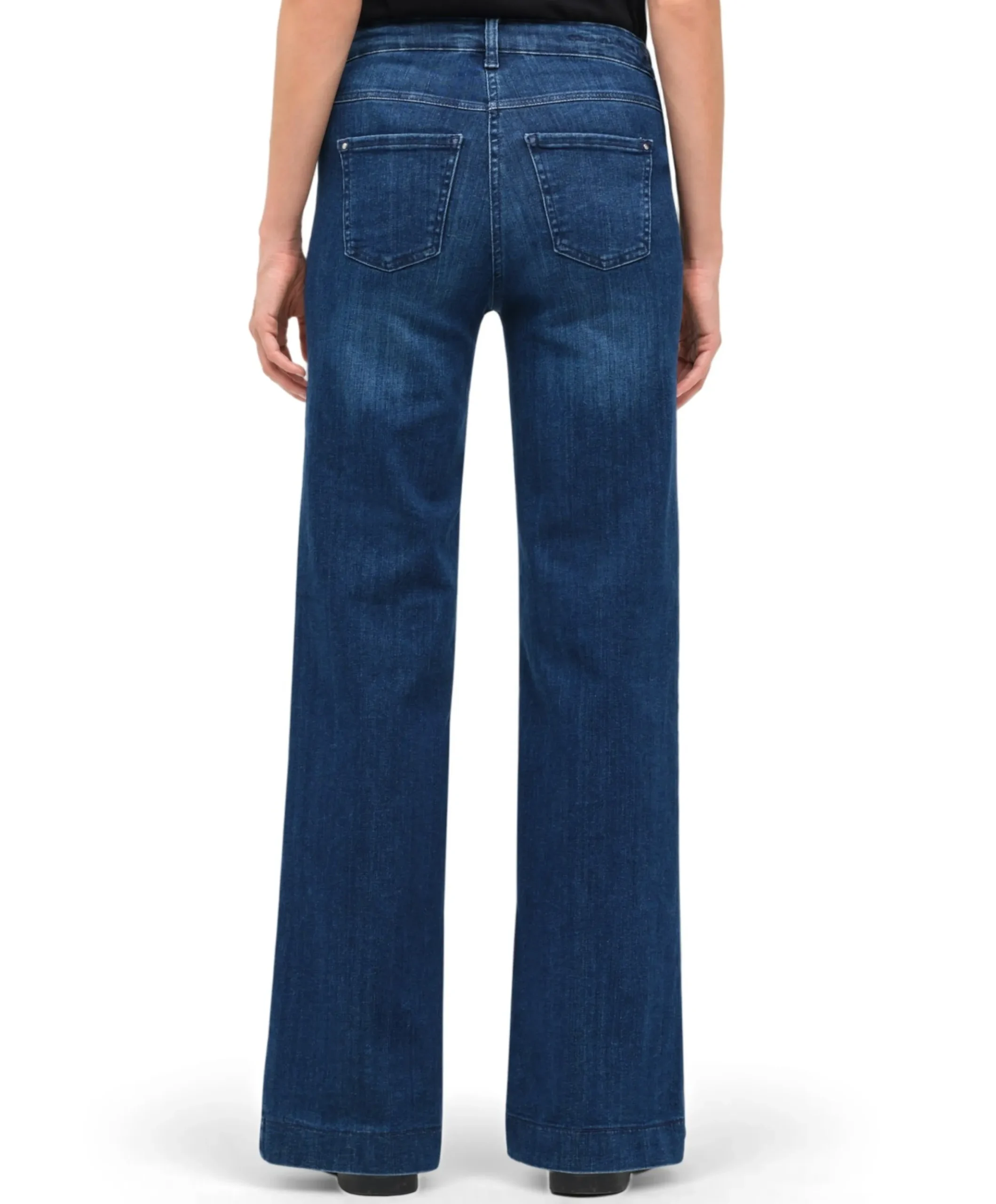 DREAM WIDE dames jeans blauw