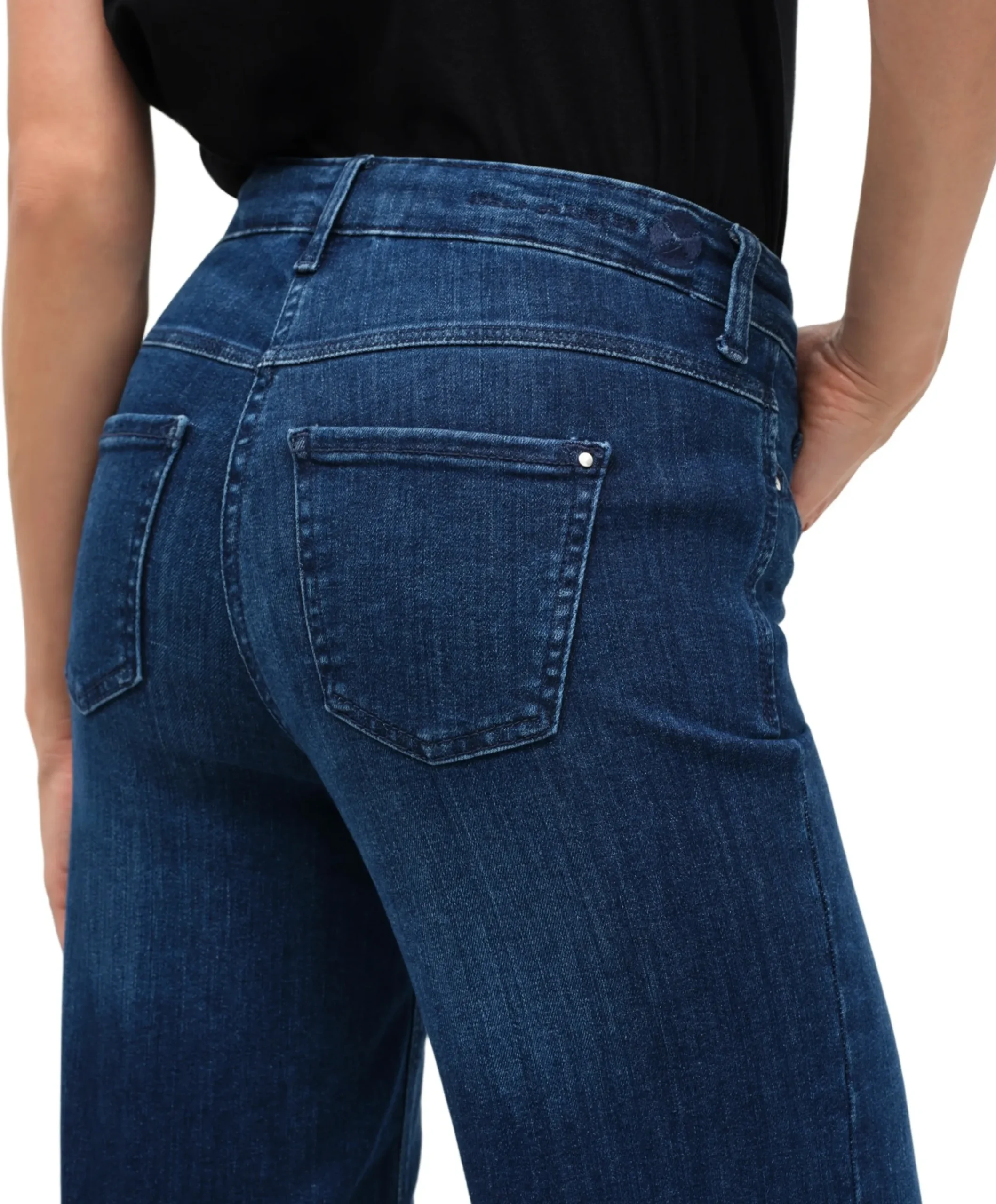 DREAM WIDE dames jeans blauw