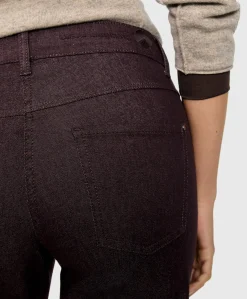 DREAM WIDE dames jeans bruin