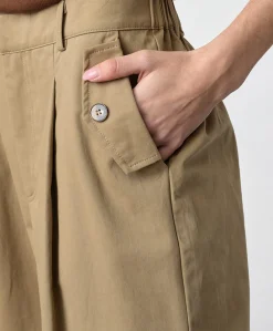 EDITH-PA dames broek beige