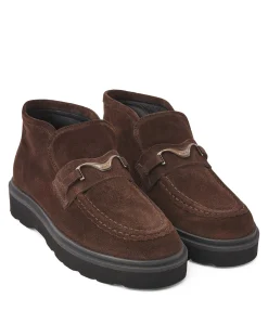 Ella Monroe dames loafers bruin