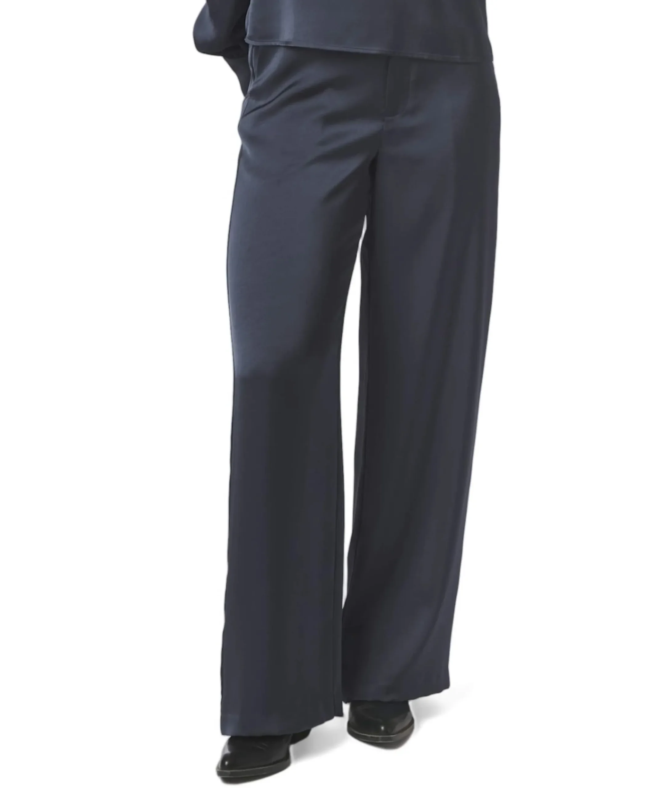 Emmett Heavy Sateen Pants dames broek blauw