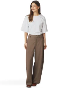 Essiall Pinstripe dames broek beige