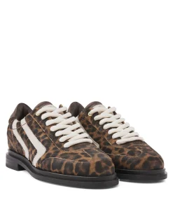 Fae Lois dames sneakers bruin