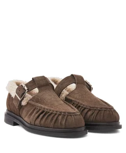 Fae Remi dames loafers bruin