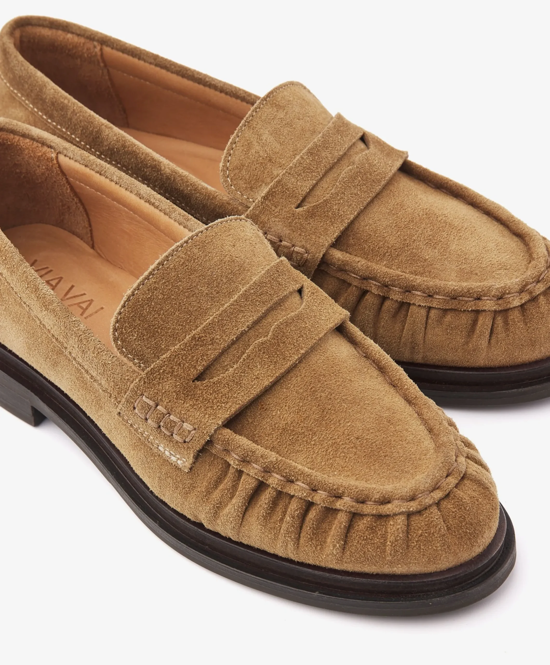 Fae Sarah dames loafers bruin