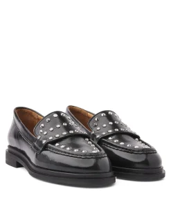 Fae Wylder dames loafers zwart