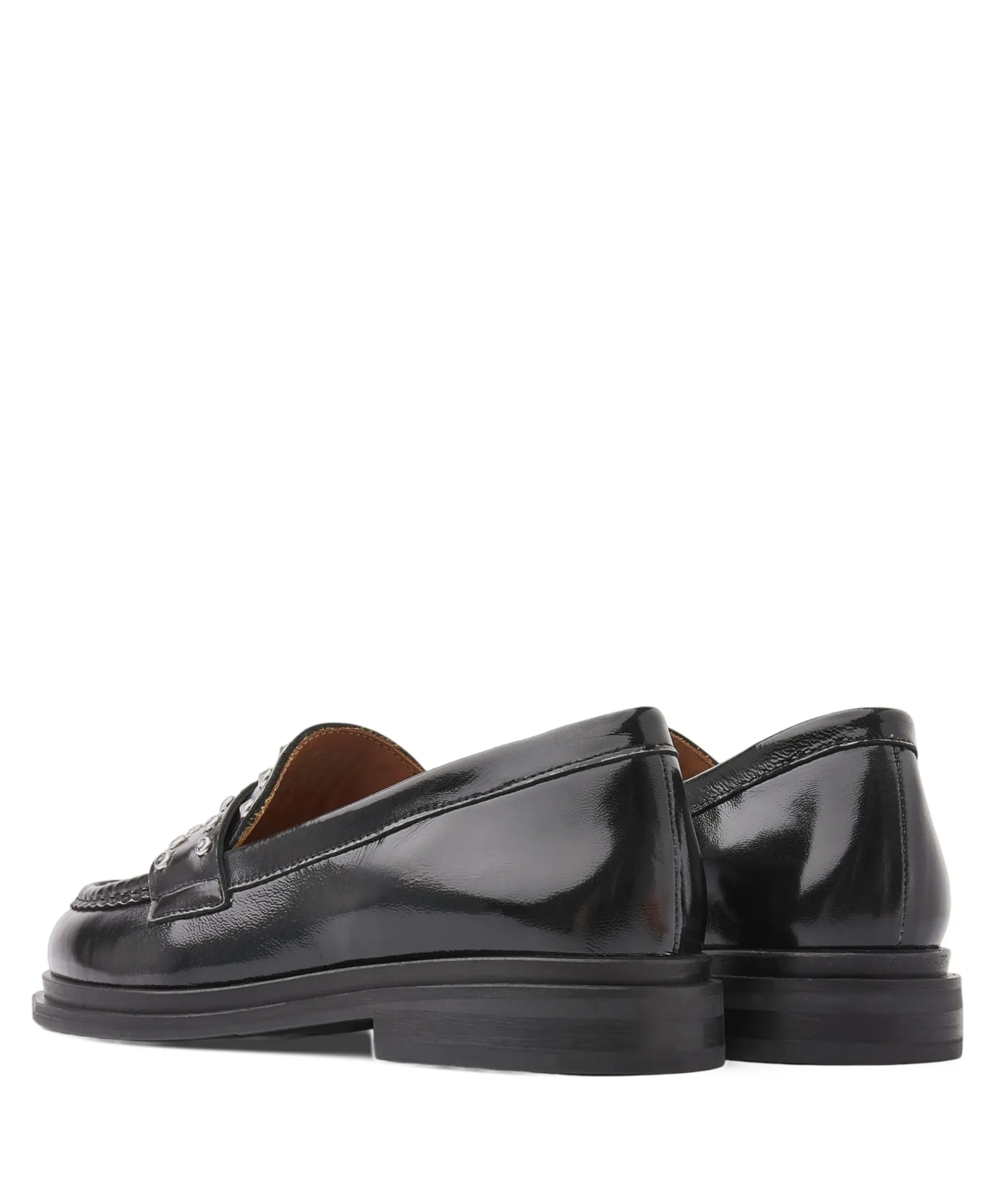 Fae Wylder dames loafers zwart