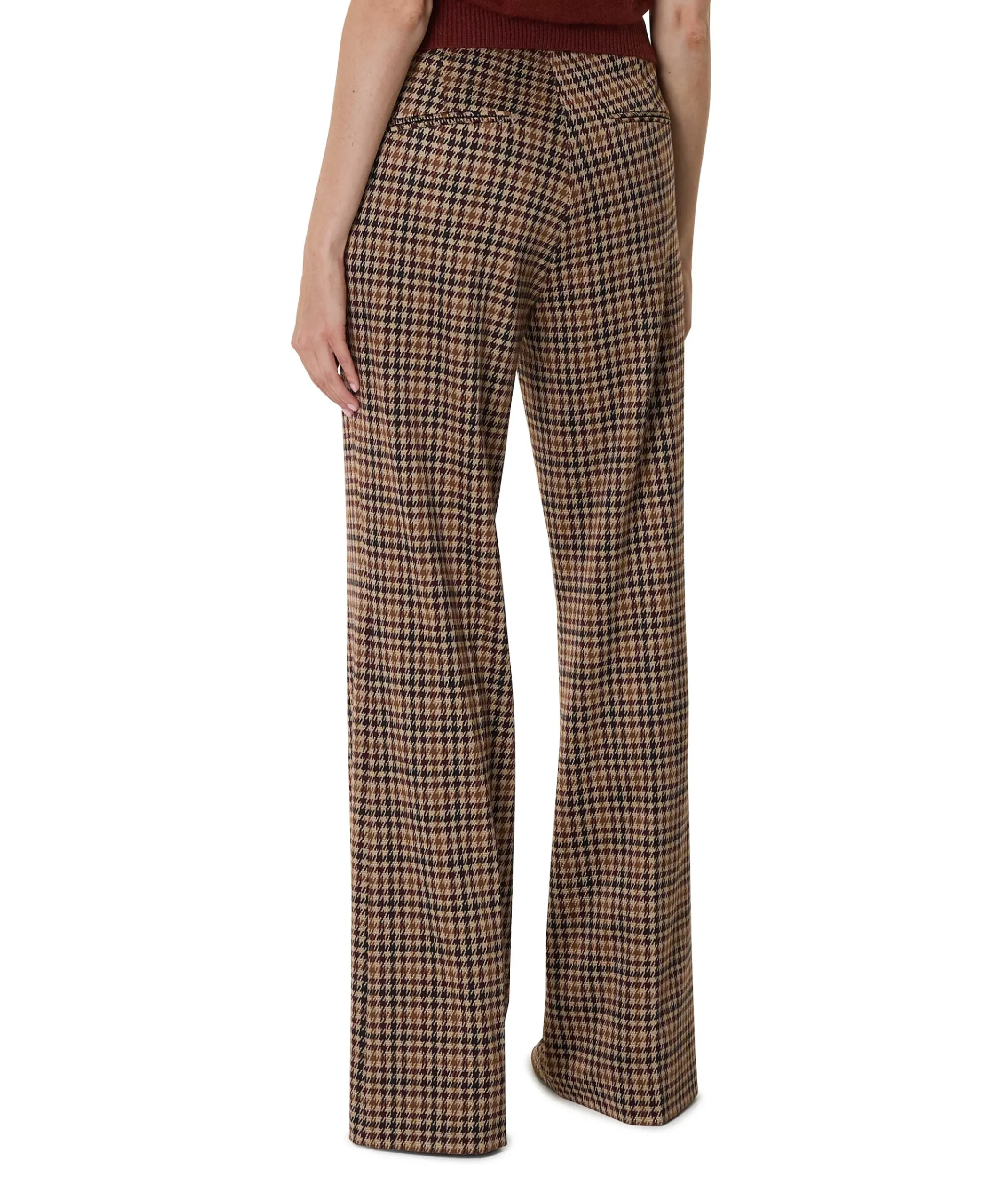 Famous dames broek beige